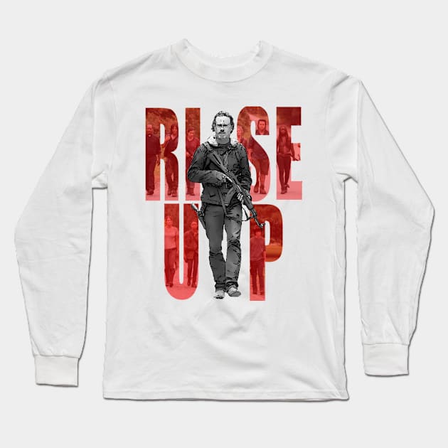 RIse UP Grimes Long Sleeve T-Shirt by zopandah